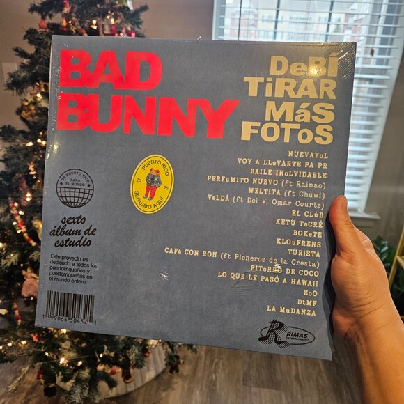 Bad Bunny Authentic Debi Tirar Mas Fotos Vinyl Album - Picture 3 of 3